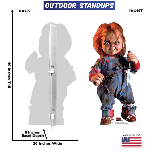 Advanced Graphics Chucky With Knife Outdoor - Wayfair Canada